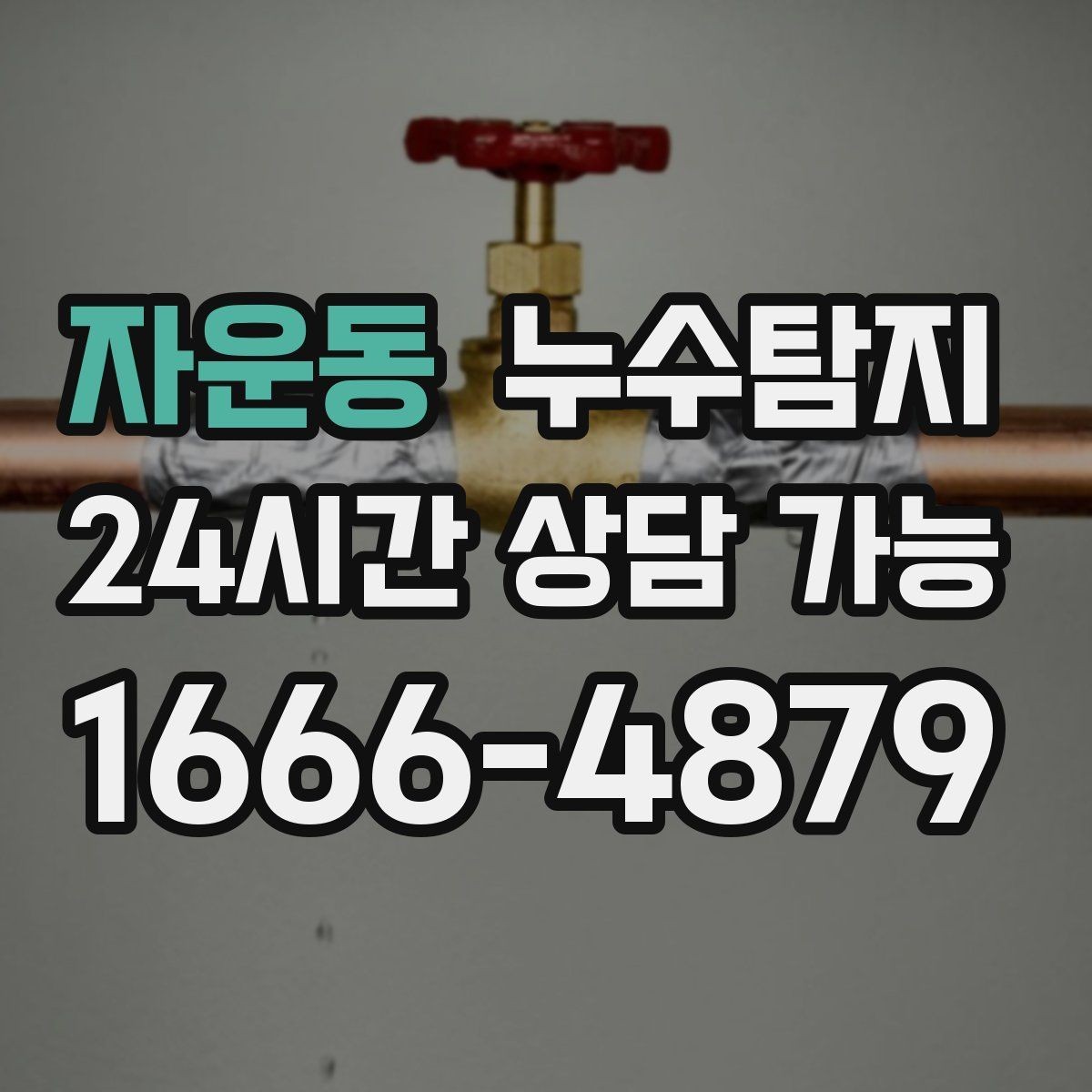 자운동 누수탐지 비용을 아끼는 합리적 견적 받기