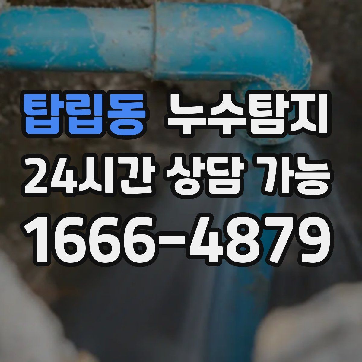 탑립동 누수탐지 거실 조명 주변 얼룩 해결기
