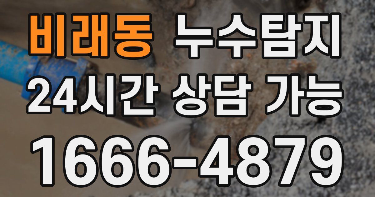 비래동 누수