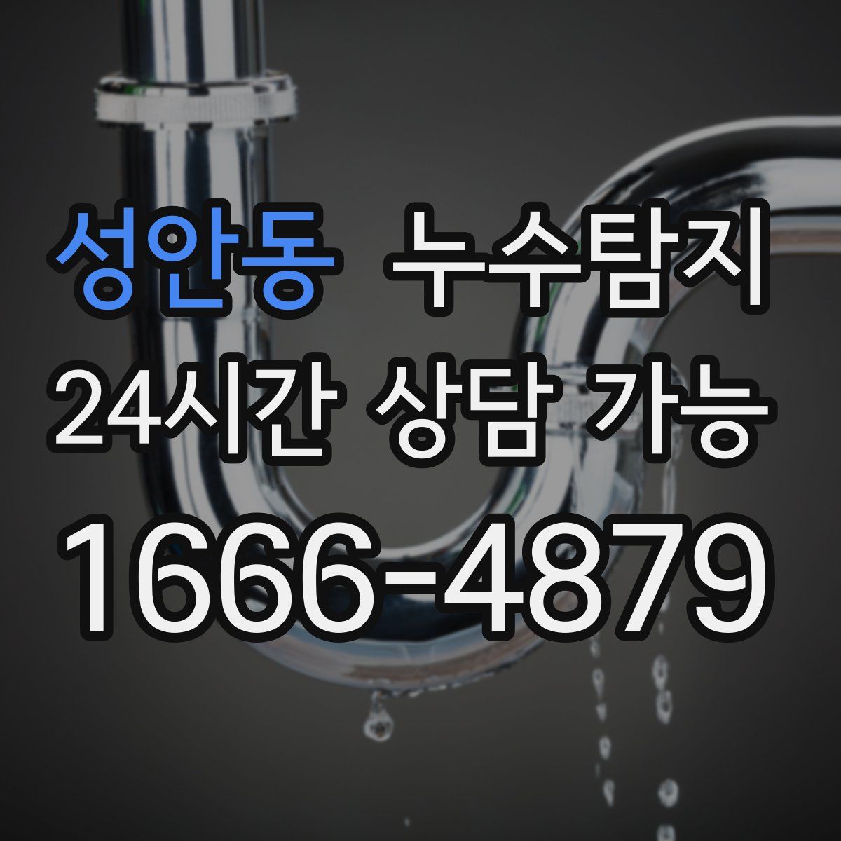 성안동 누수탐지