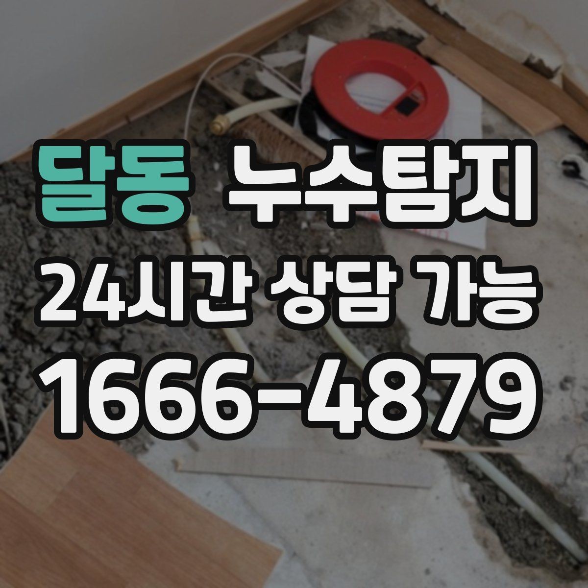 달동 누수탐지 옥상 지붕 누수 점검