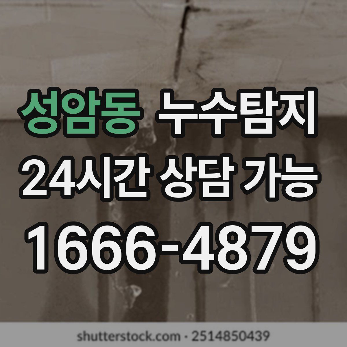 성암동 누수탐지