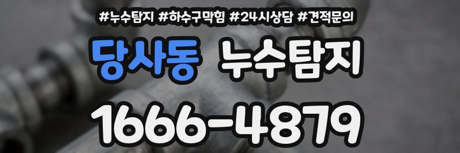 누수탐지