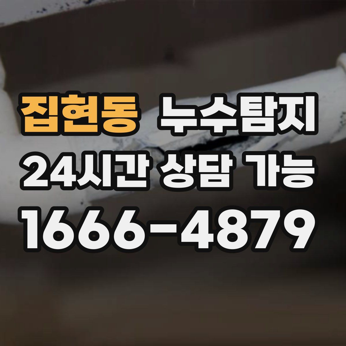 집현동 누수탐지