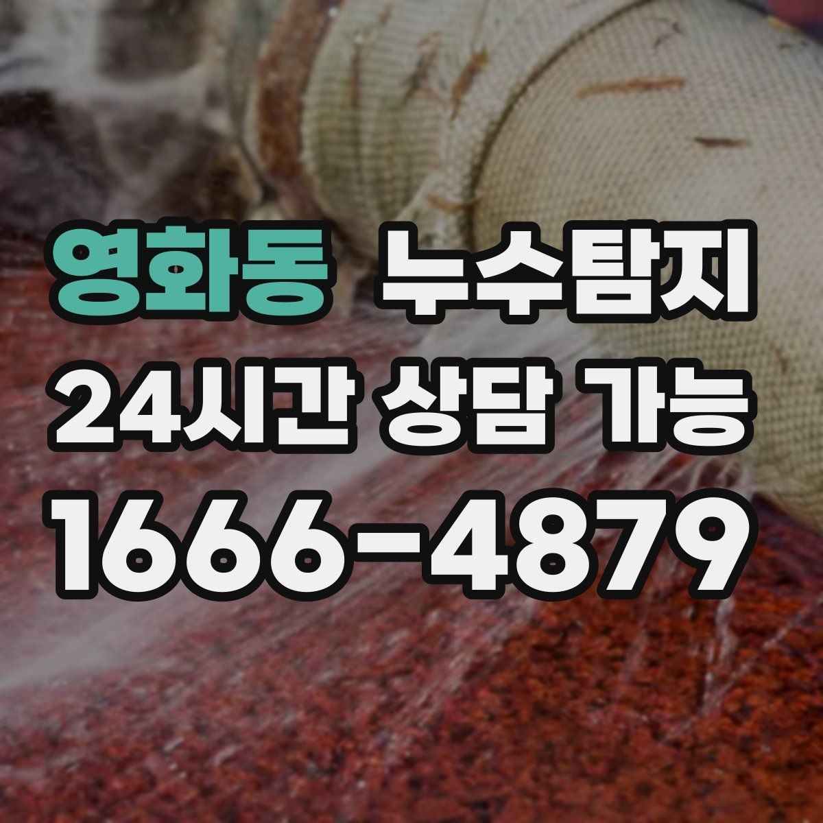 영화동 누수탐지 전문 진단 서비스