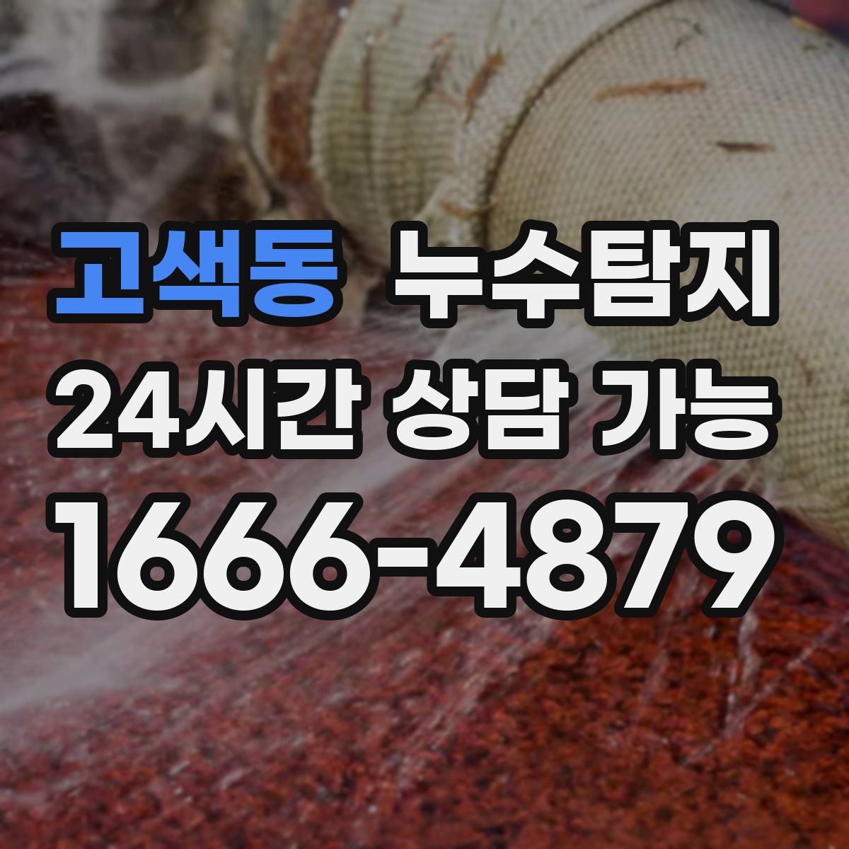 고색동 누수탐지