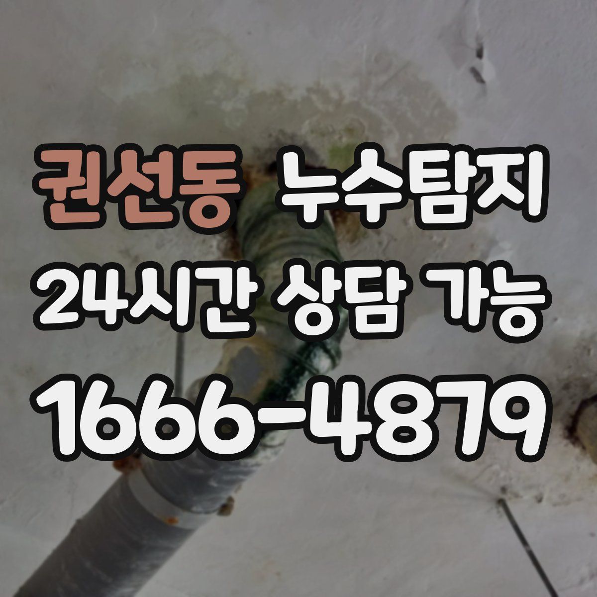 권선동 누수탐지