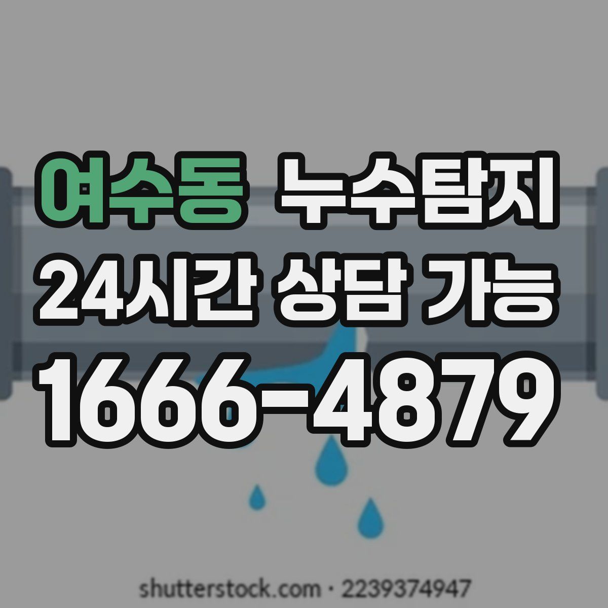 여수동 누수탐지