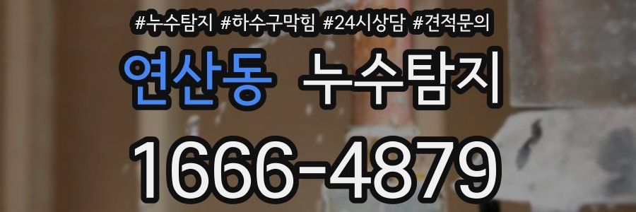 누수탐지