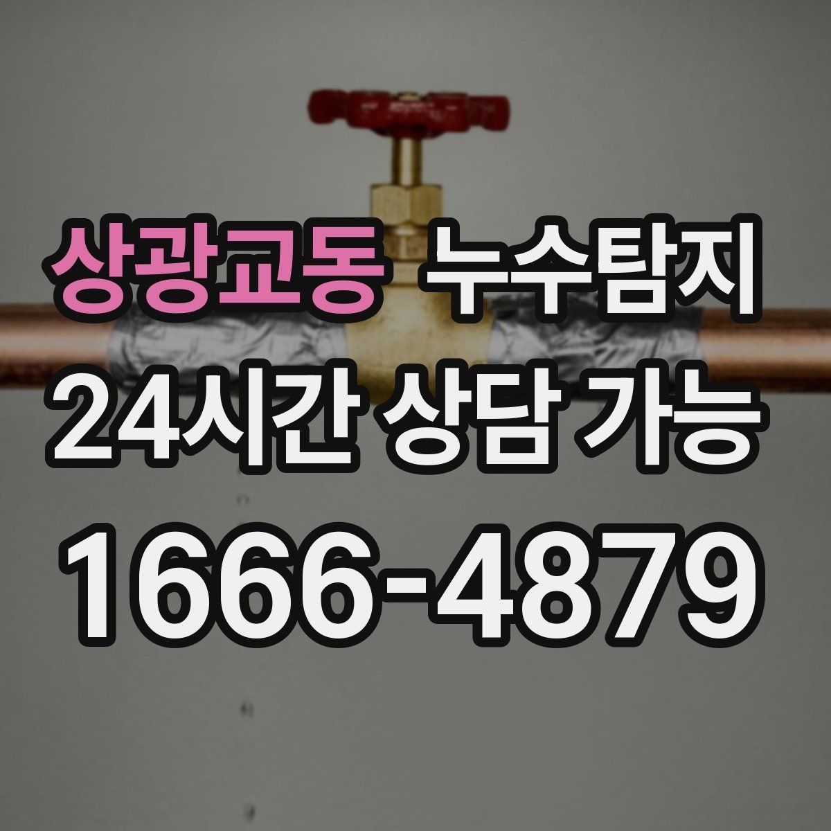 상광교동 누수탐지 천장 벽 바닥 누수 진단