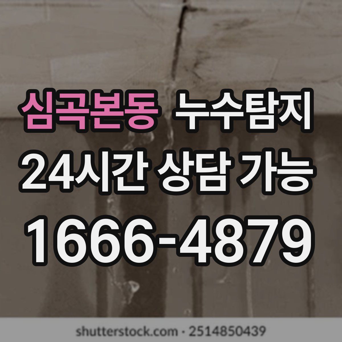 심곡본동 누수탐지