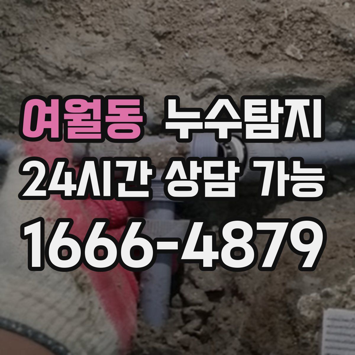 여월동 누수탐지