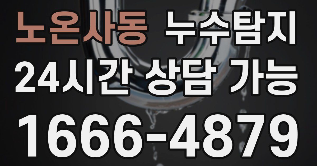 노온사동 누수