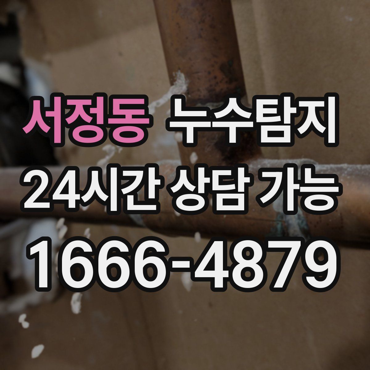 서정동 누수탐지