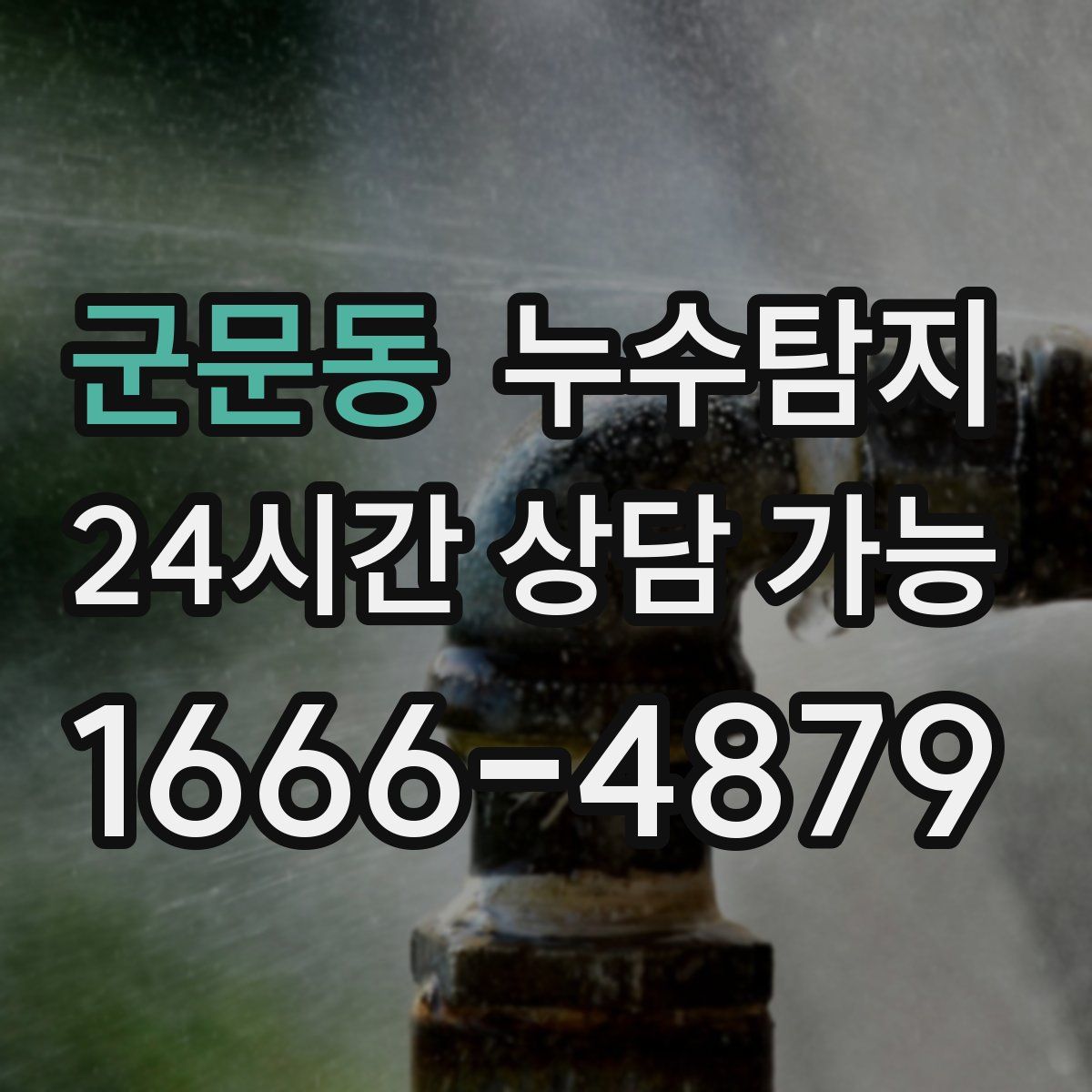 군문동 누수탐지