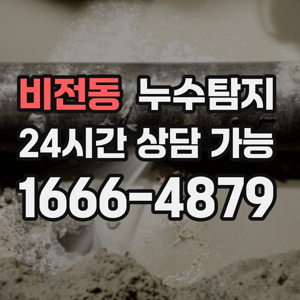 비전동 누수탐지