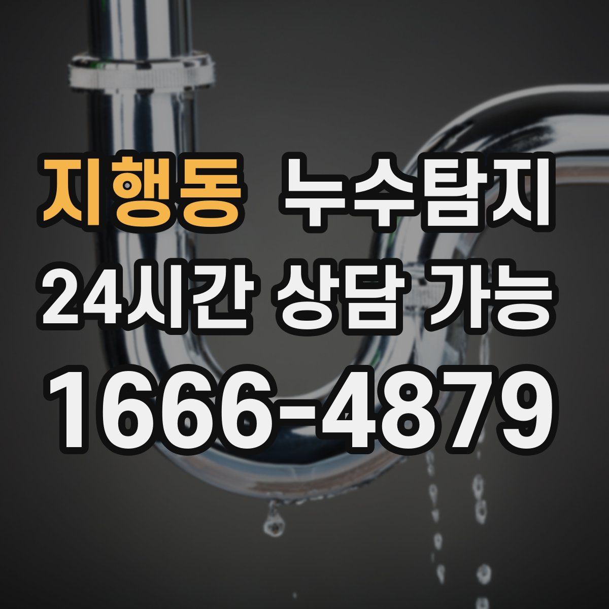 지행동 누수탐지