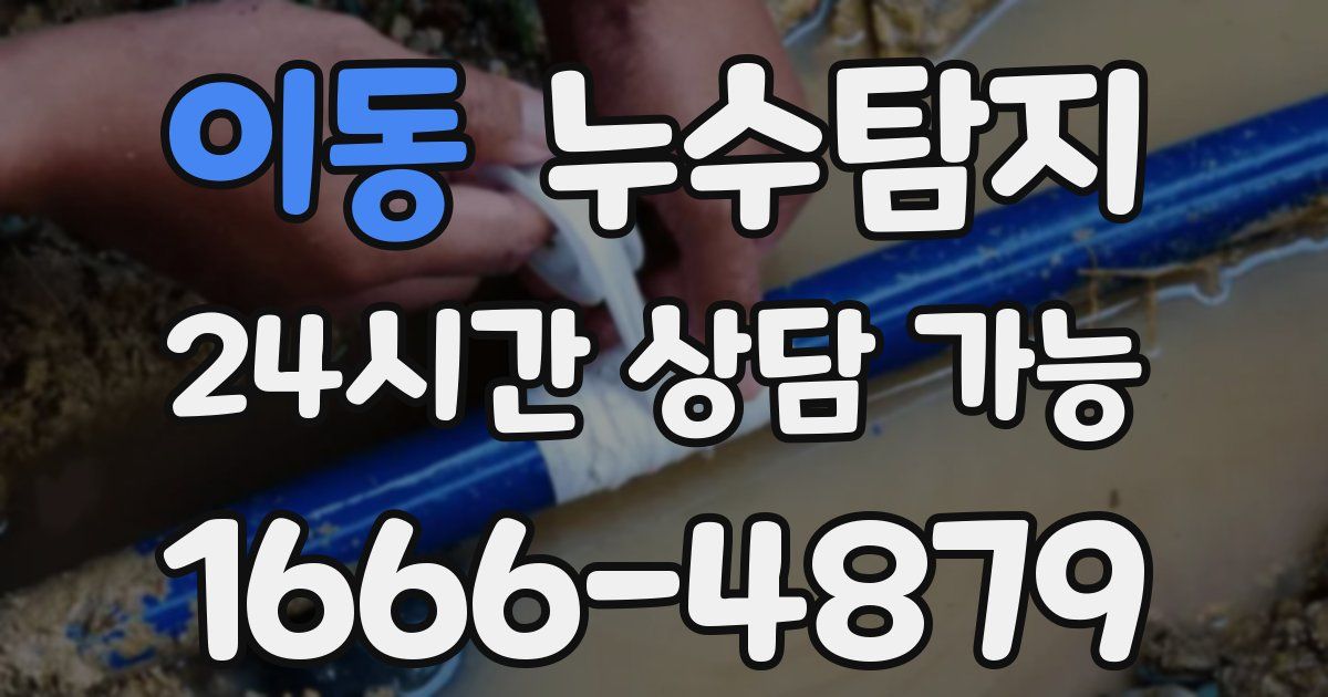 이동 누수