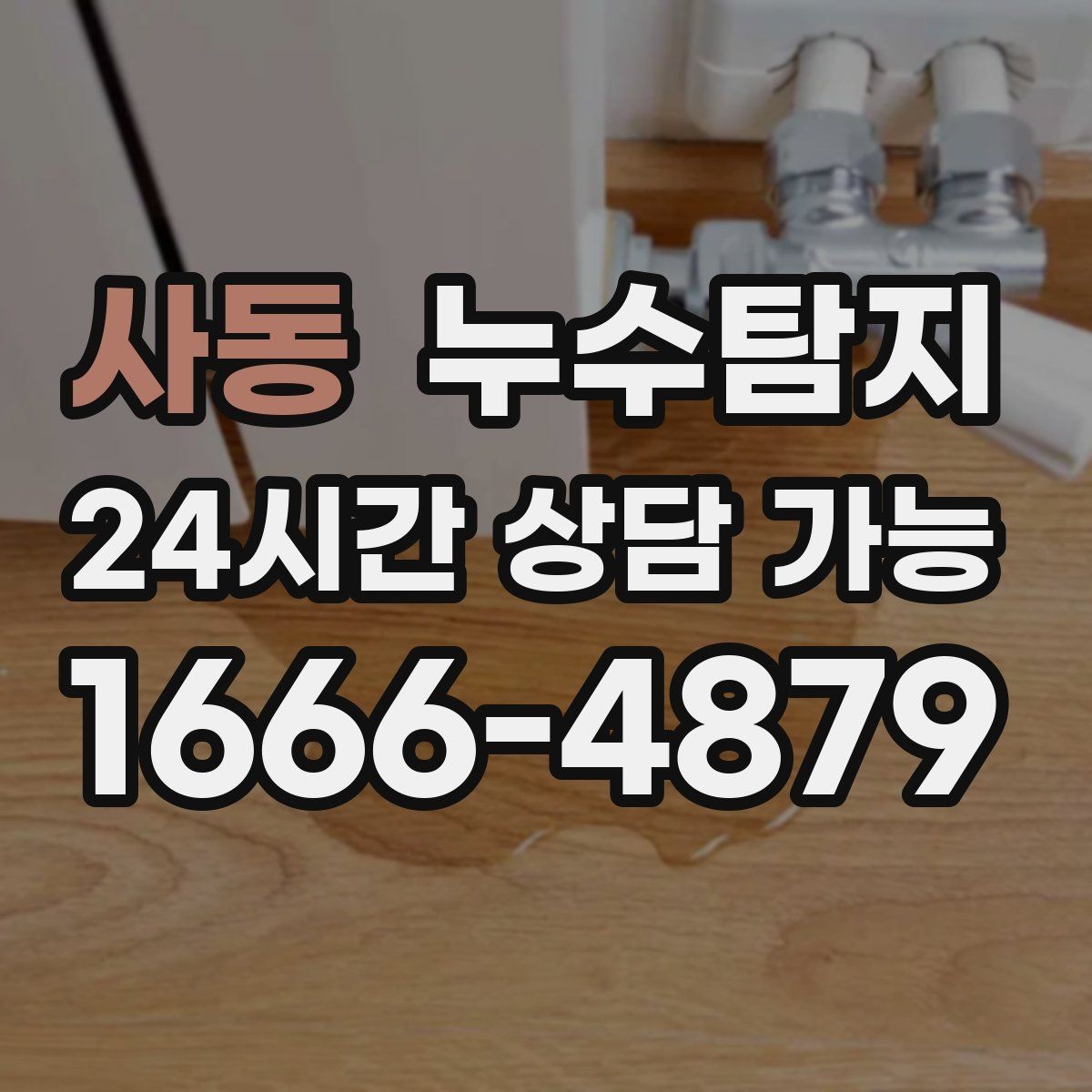 사동 누수탐지 촬영 데이터로 확인한 변화