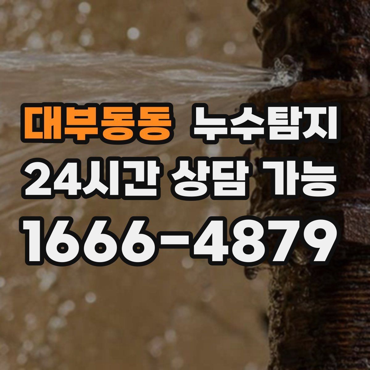 대부동동 누수탐지 새집인데 왜 젖을까 원인 찾기