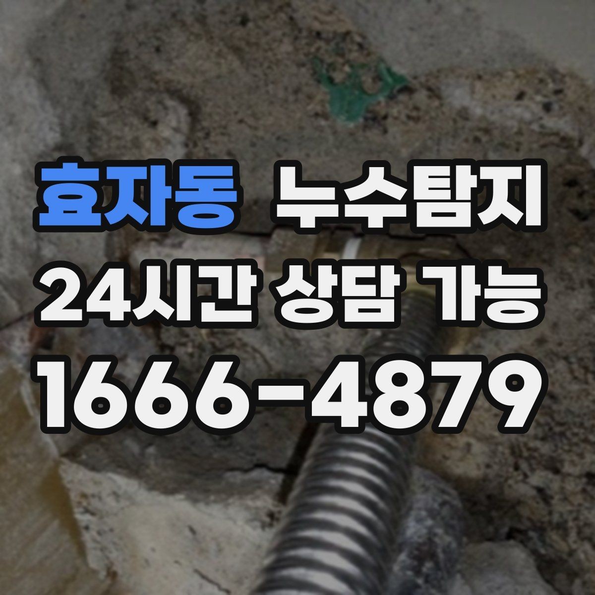 효자동 누수탐지 가구 뒤 곰팡이 원인 파헤치기