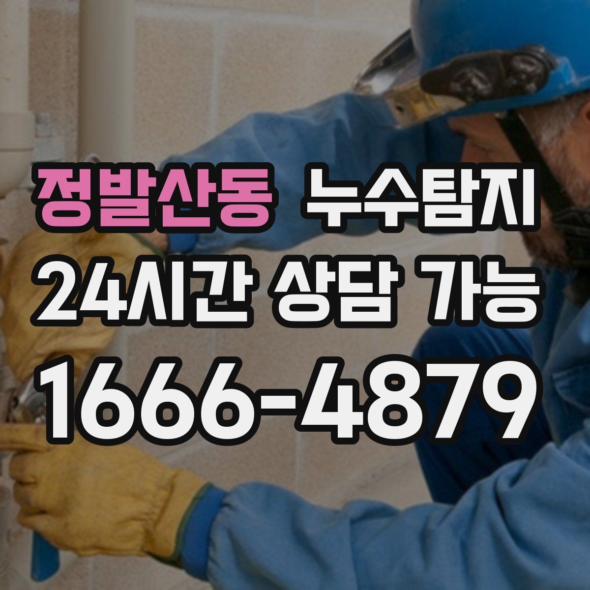 정발산동 누수탐지