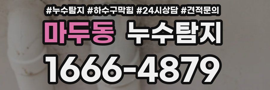 누수탐지