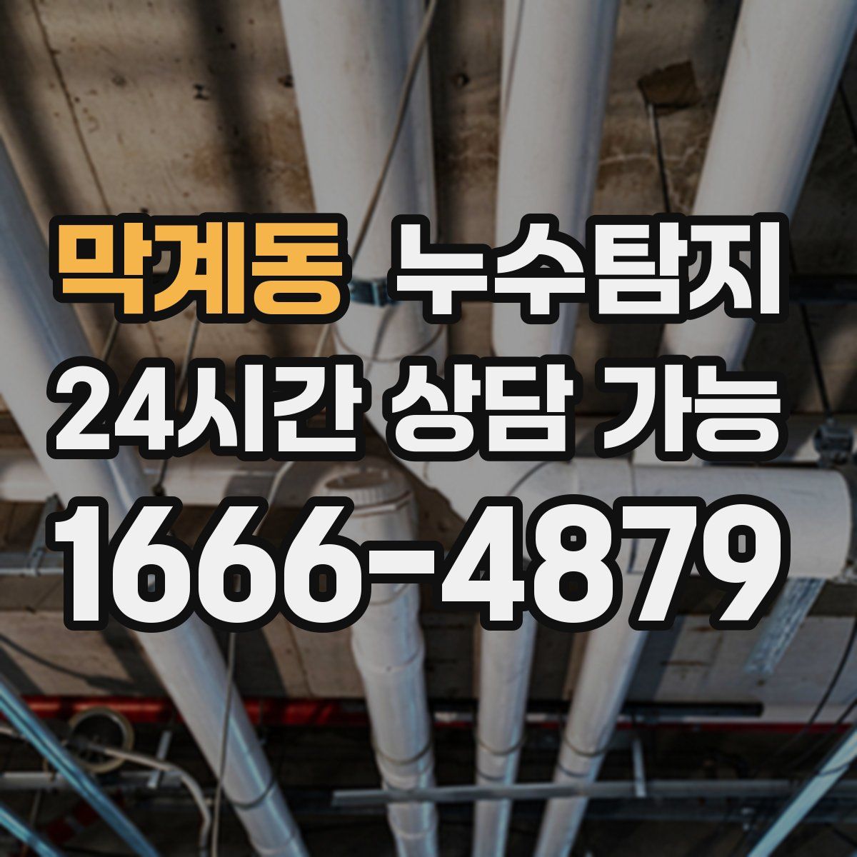 막계동 누수탐지