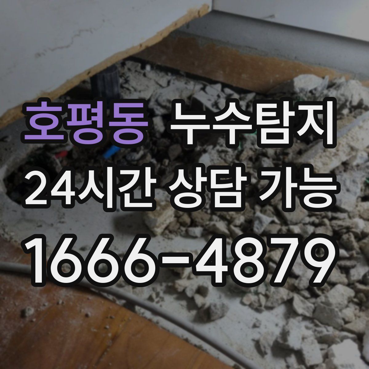 호평동 누수탐지