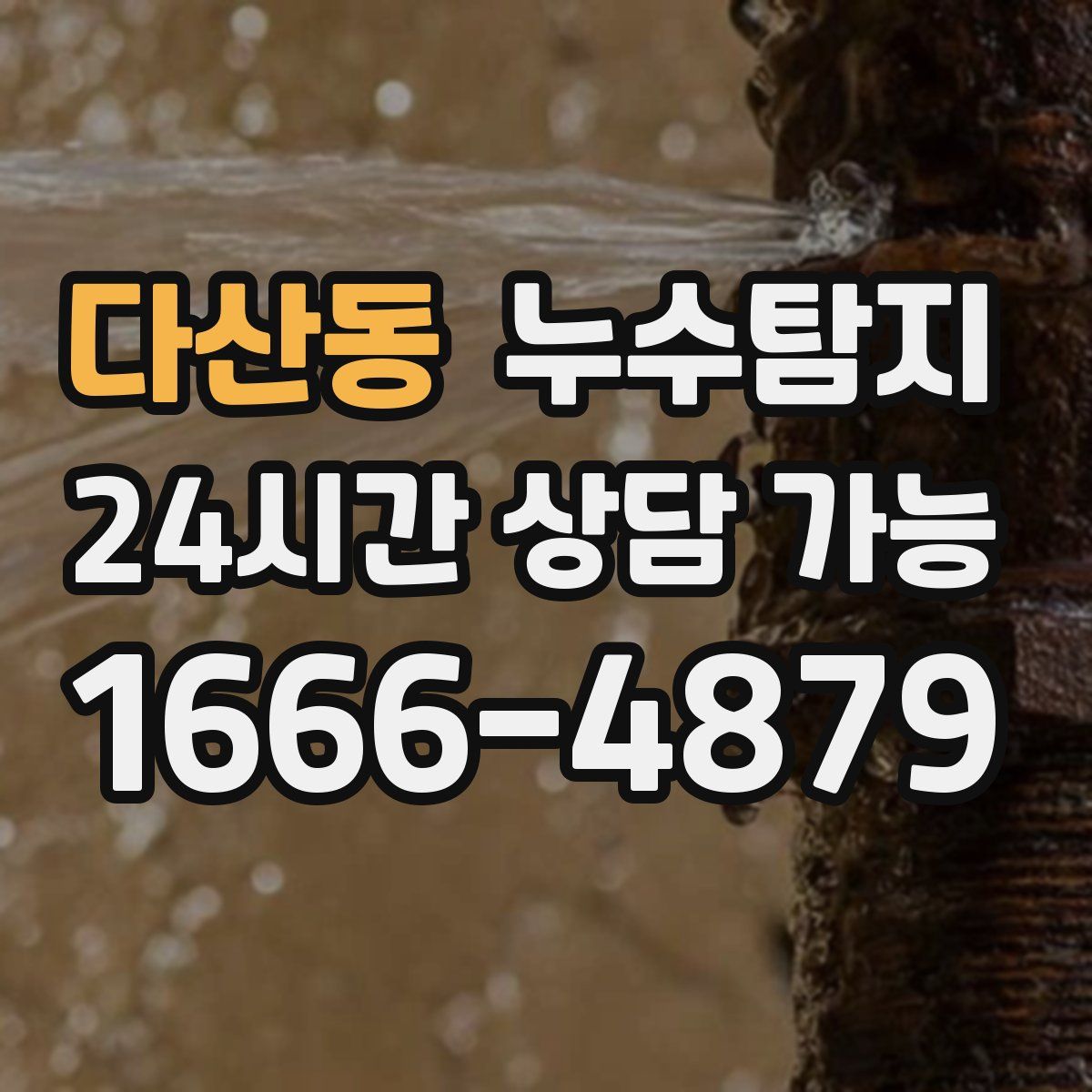 다산동 누수탐지