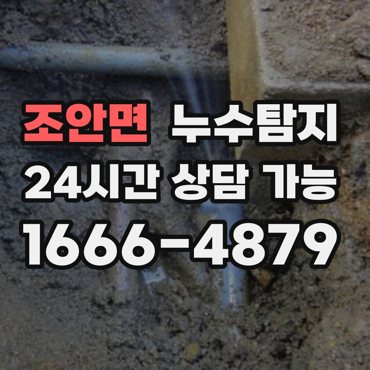 조안면 누수탐지