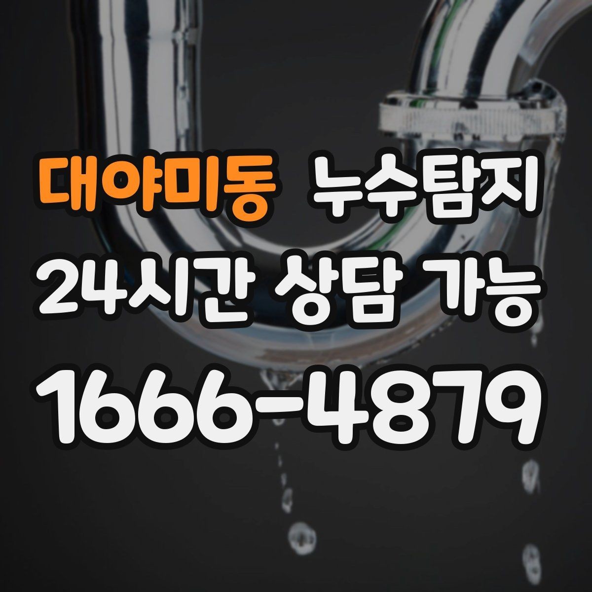대야미동 누수탐지 신속 정확한 서비스를 만나보세요