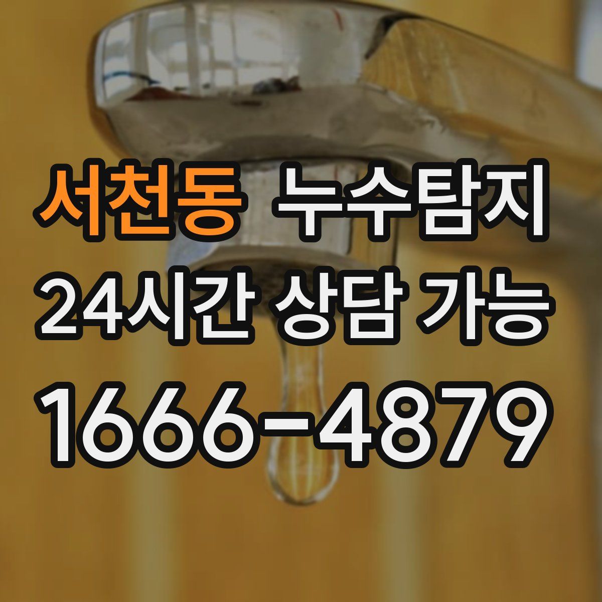 서천동 누수탐지