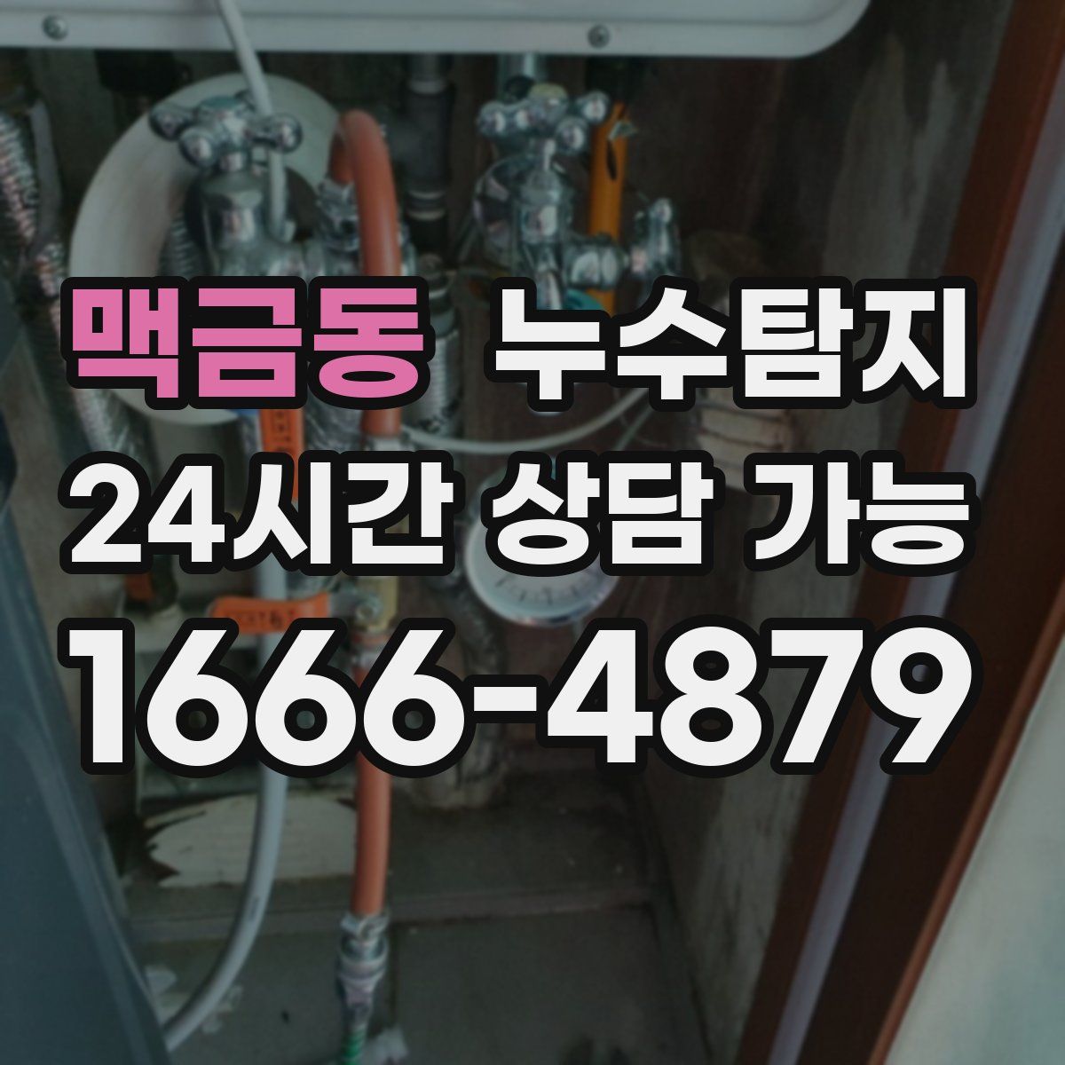 맥금동 누수탐지