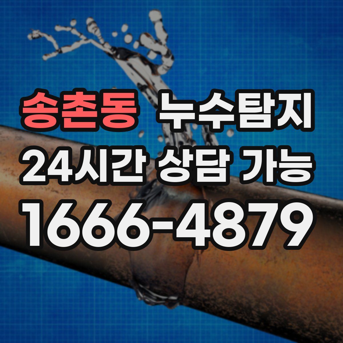 송촌동 누수탐지