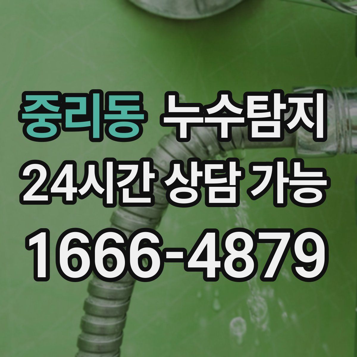 중리동 누수탐지