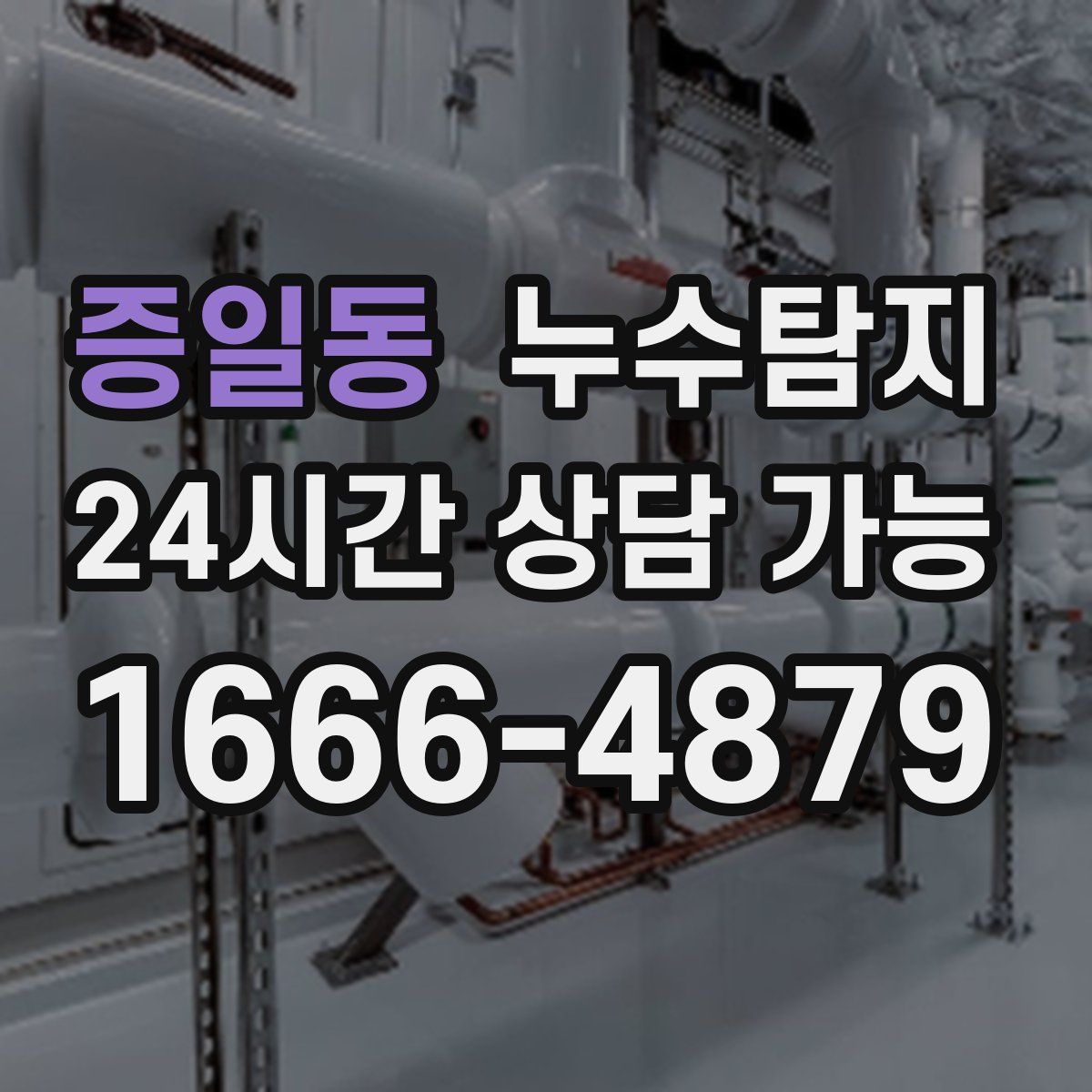 증일동 누수탐지