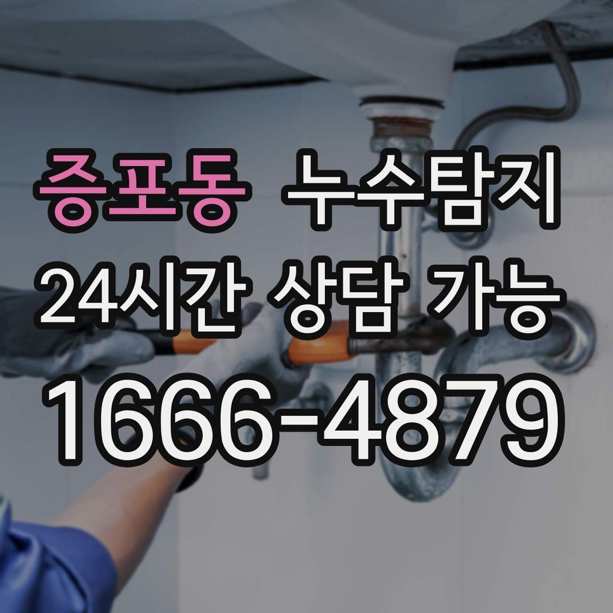증포동 누수탐지 공용배관 의심 구간 찾은 날