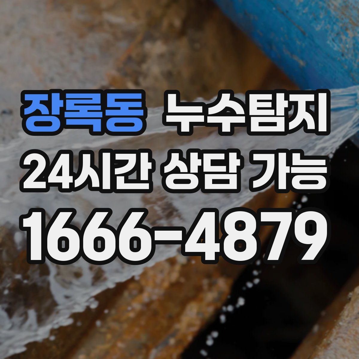 장록동 누수탐지