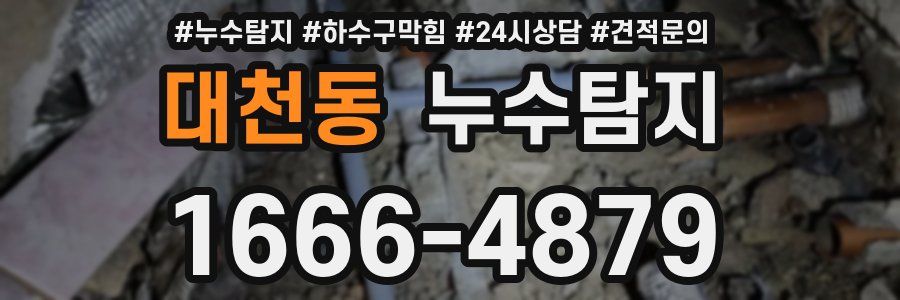 누수탐지