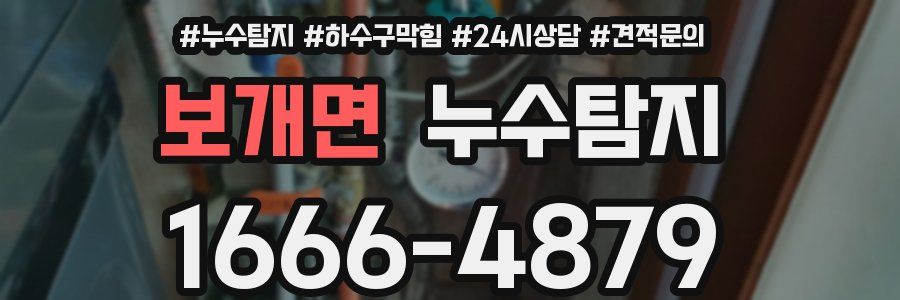 누수탐지