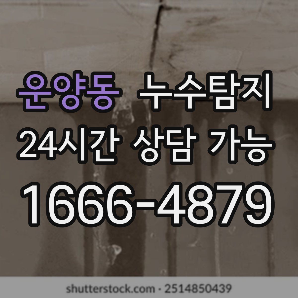 운양동 누수탐지 수도요금 증가 원인 탐지