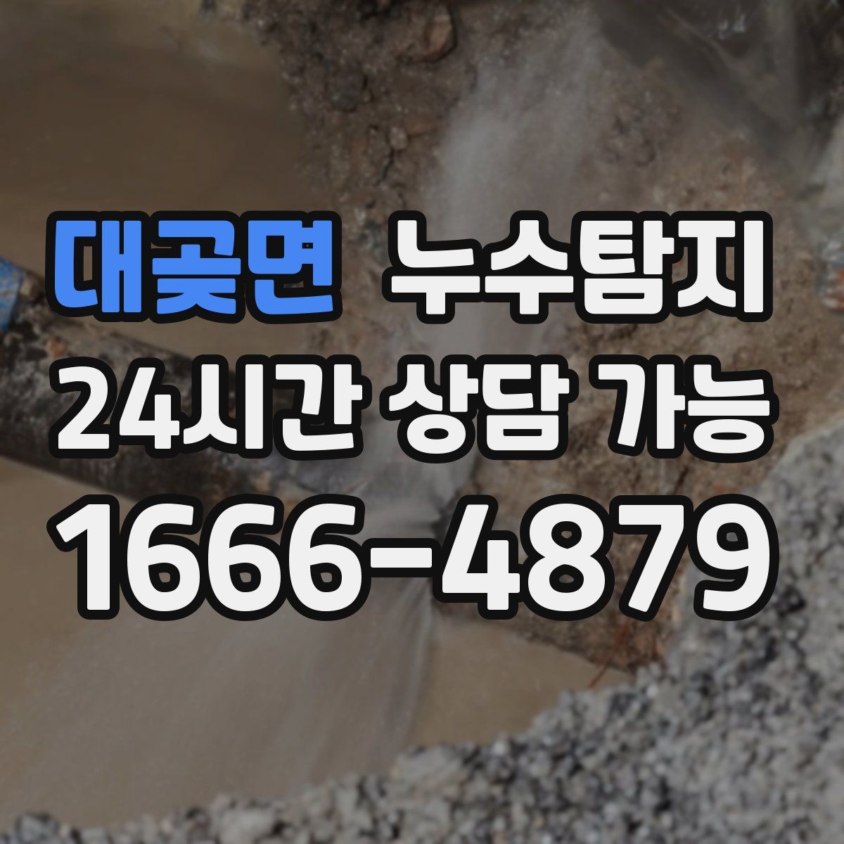 대곶면 누수탐지