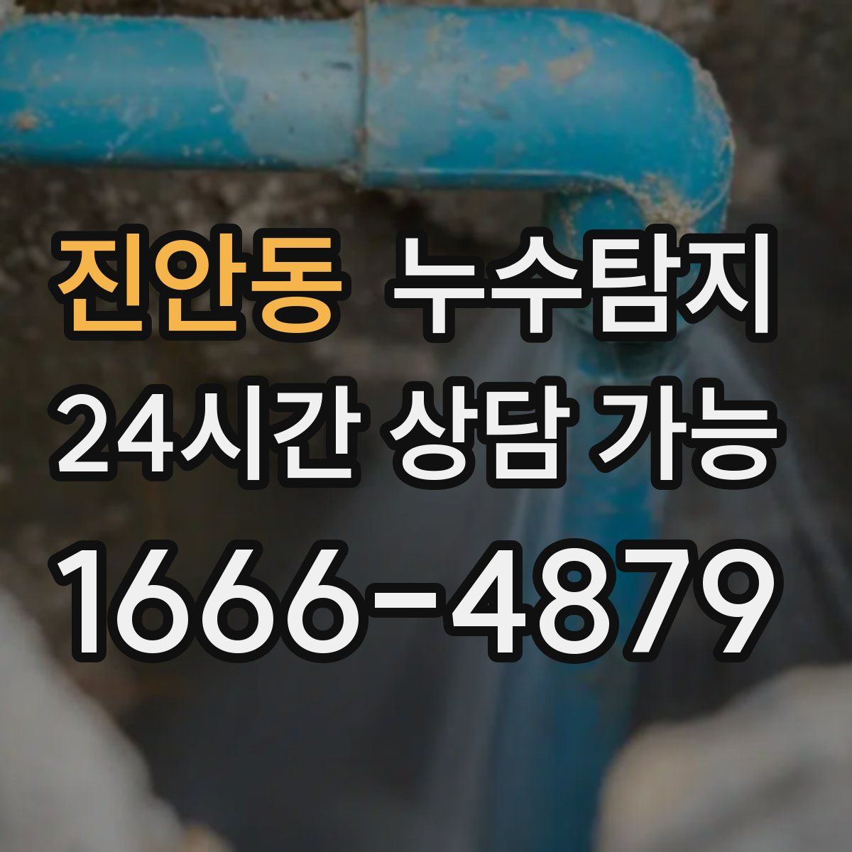 진안동 누수탐지