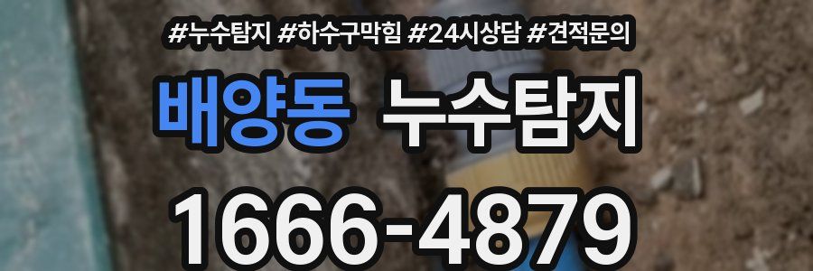 누수탐지