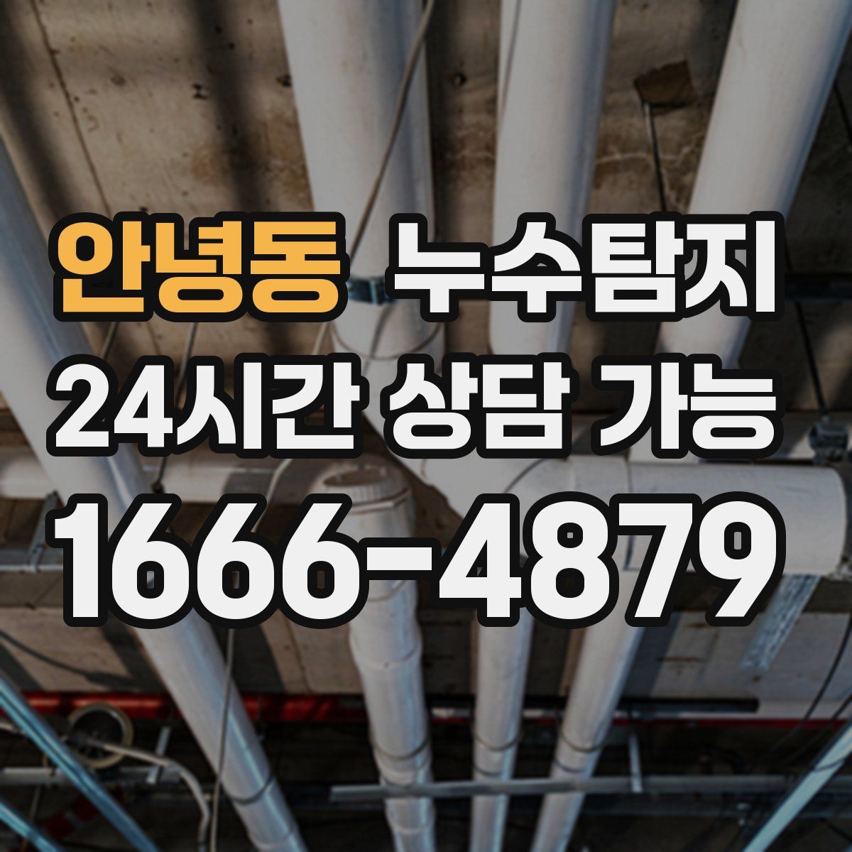 안녕동 누수탐지