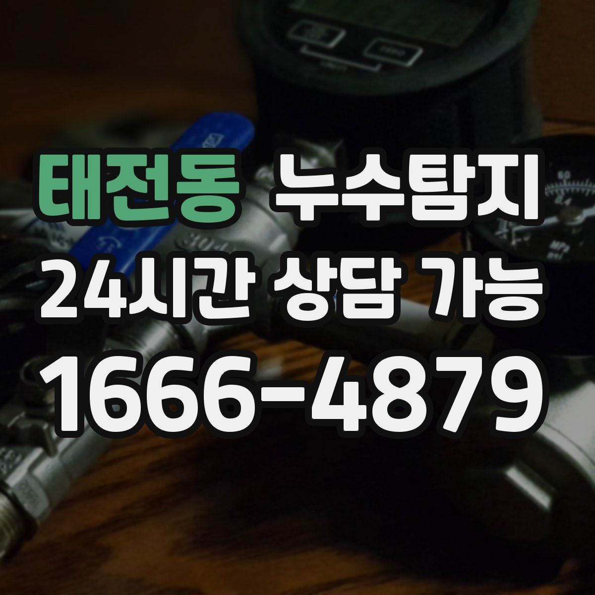 태전동 누수탐지