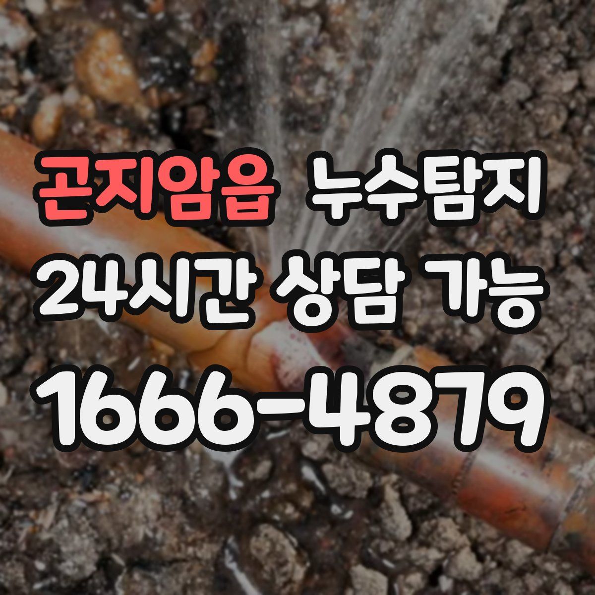 곤지암읍 누수탐지