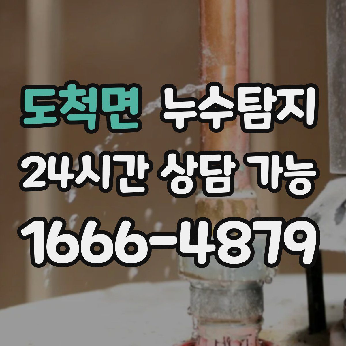 도척면 누수탐지