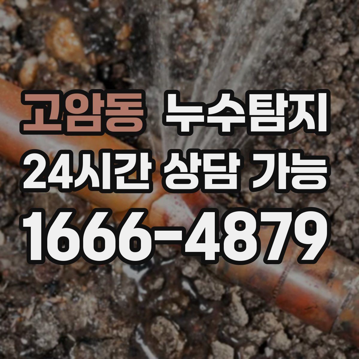 고암동 누수탐지 방수 층 손상 진단에서 복구까지
